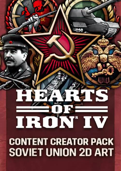 Hearts of Iron IV: Content Creator Pack - Soviet Union 2D Art PC - DLC