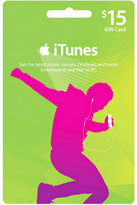iTunes Gift Card - $15 USD