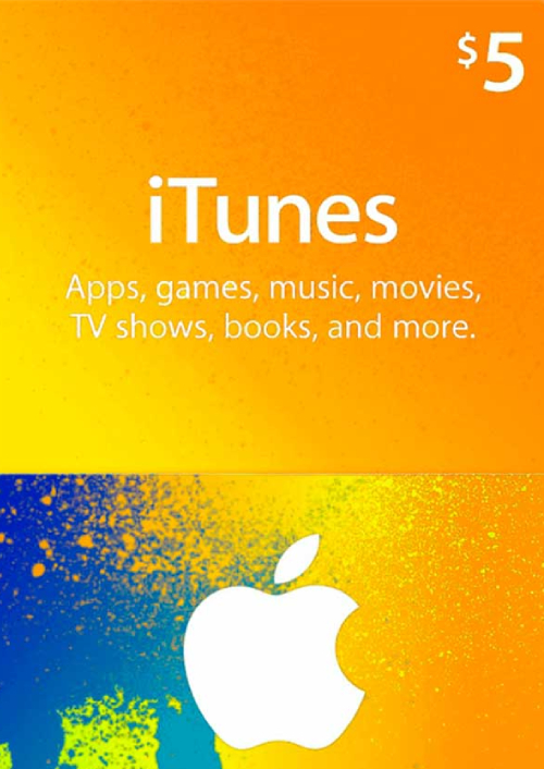 iTunes Gift Card - 5 USD (US)