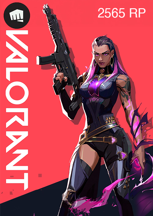 Valorant 25 EUR - 2565 Riot Points (Europe)
