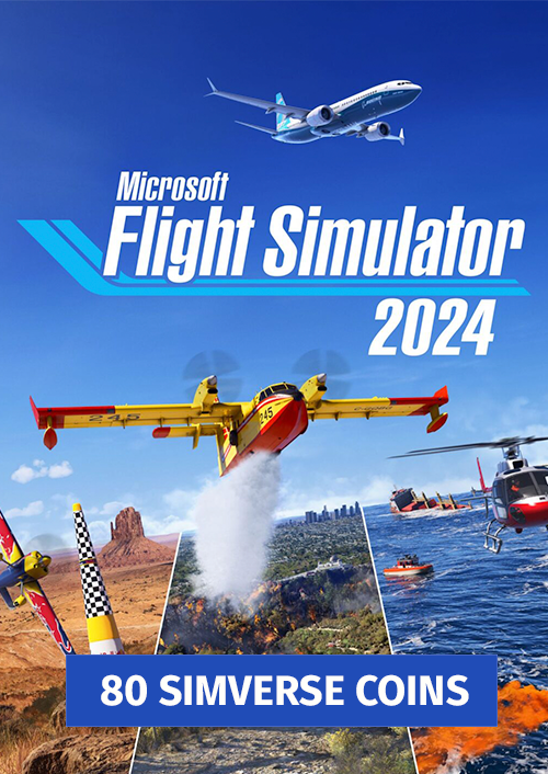 Microsoft Flight Simulator 2024 - 80 Simverse Coins Xbox/PC (WW)