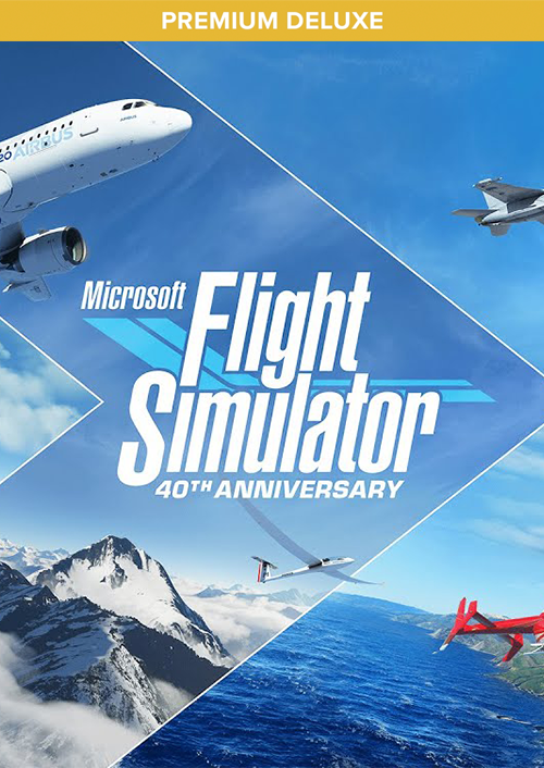 Microsoft Flight Simulator Premium Deluxe 40th Anniversary Edition Xbox Series X|S & PC (Europe & UK)
