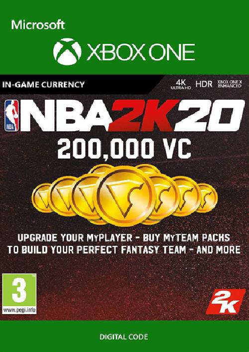 NBA 2K20: 200,000 VC Xbox One