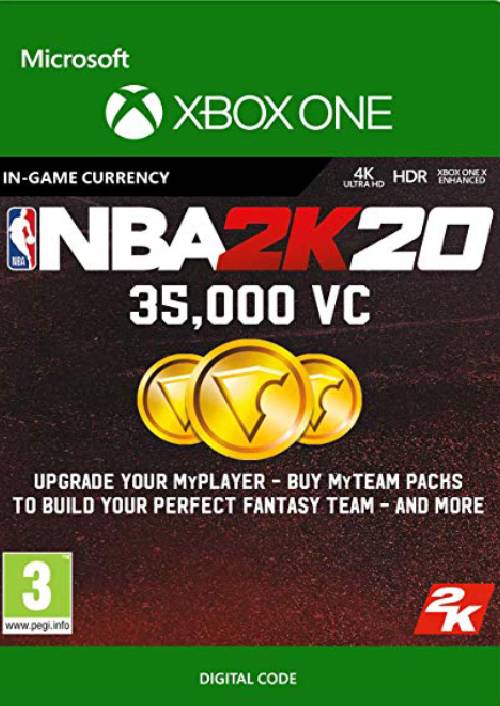NBA 2K20: 35,000 VC Xbox One
