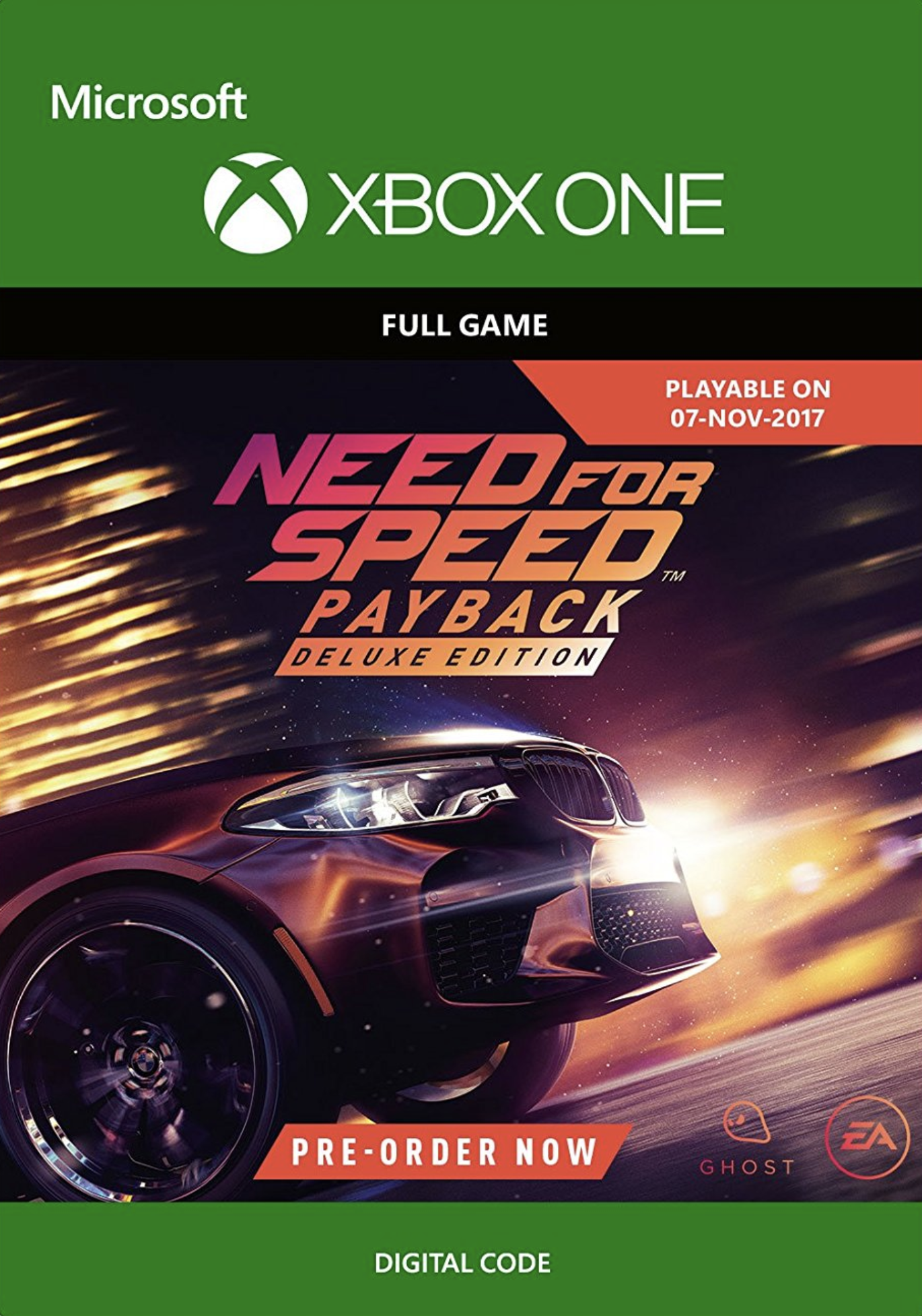 Need for Speed Payback Deluxe Edition Xbox One