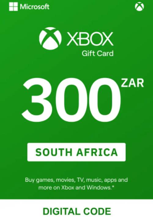 Xbox Gift Card - 300 ZAR