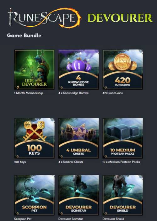 RuneScape: Devourer - Bundle Content PC - DLC