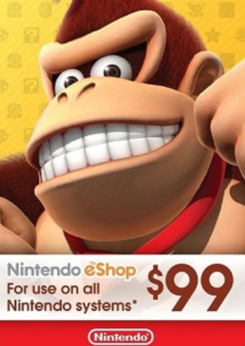 Nintendo eShop Gift Card - 99 USD