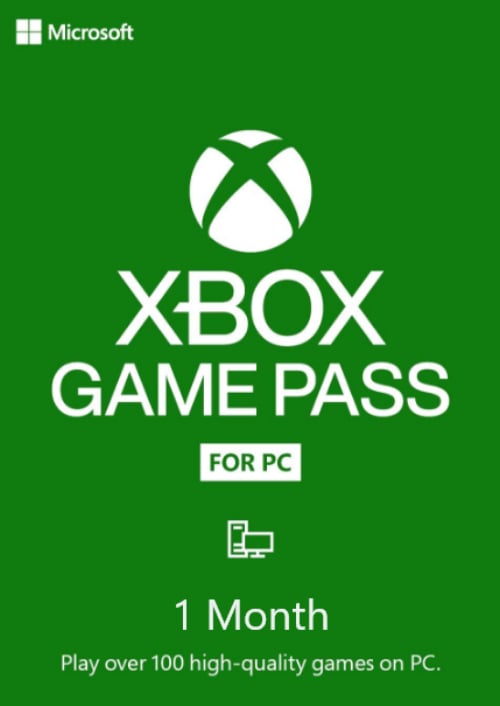 1 Month Xbox Game Pass for PC (Non-Stackable) 