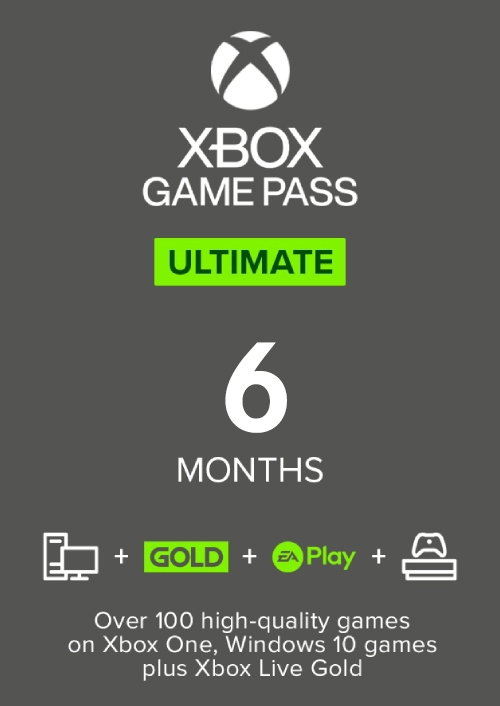 6 Month Xbox Game Pass Ultimate Xbox One/Xbox Series X|S/PC (USA)