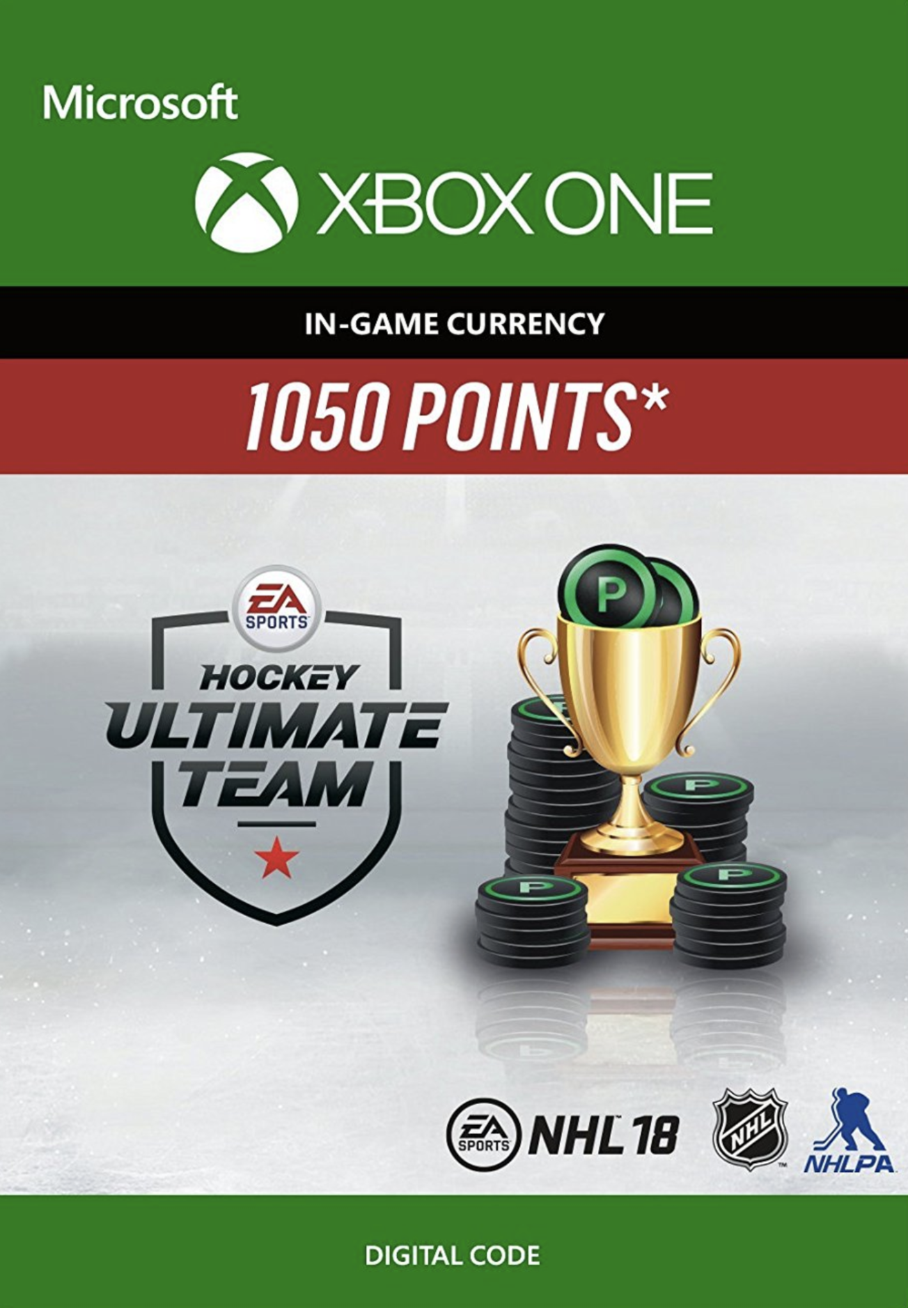 NHL 18: Ultimate Team NHL Points 1050 Xbox One
