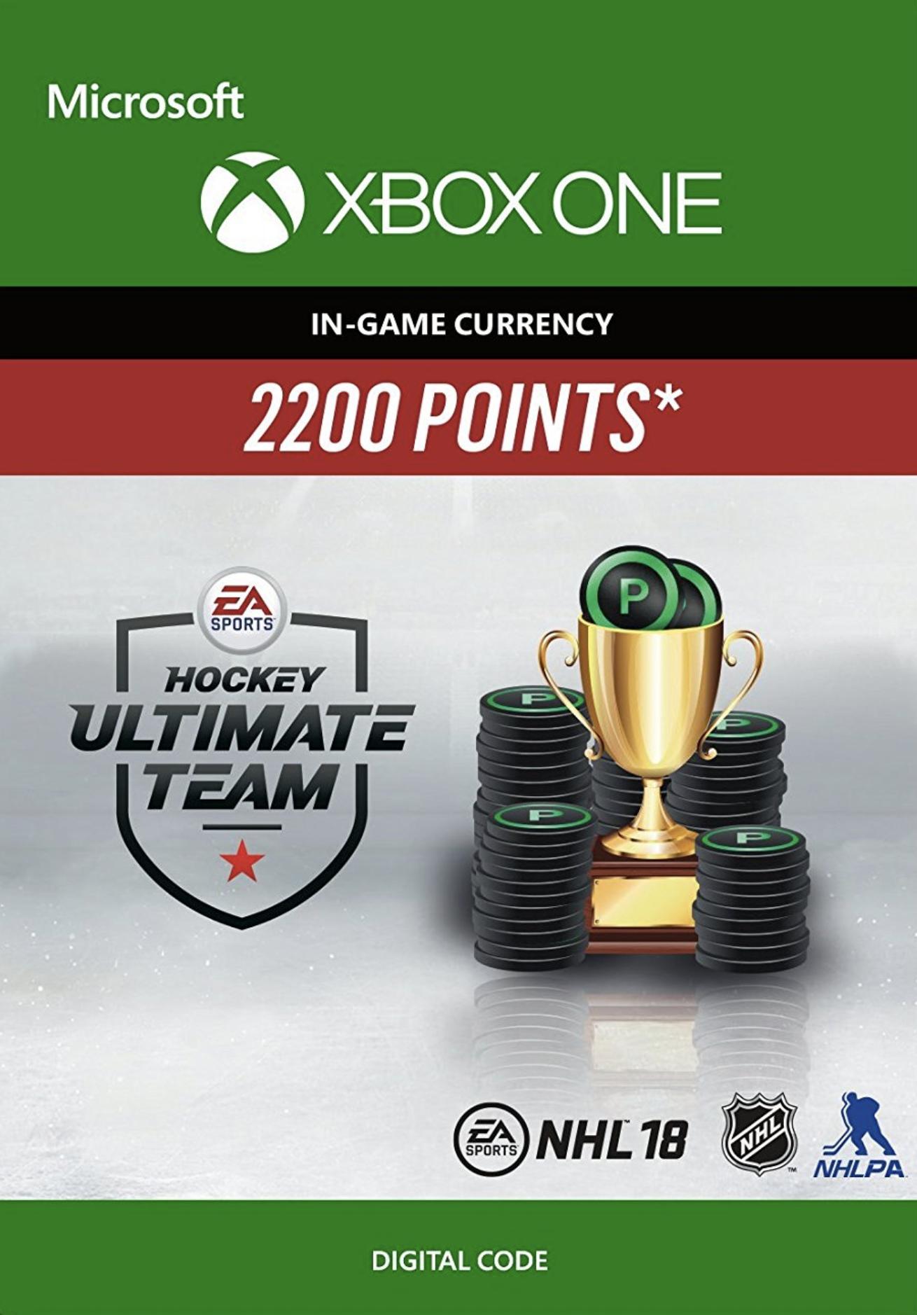 NHL 18: Ultimate Team NHL Points 2200 Xbox One