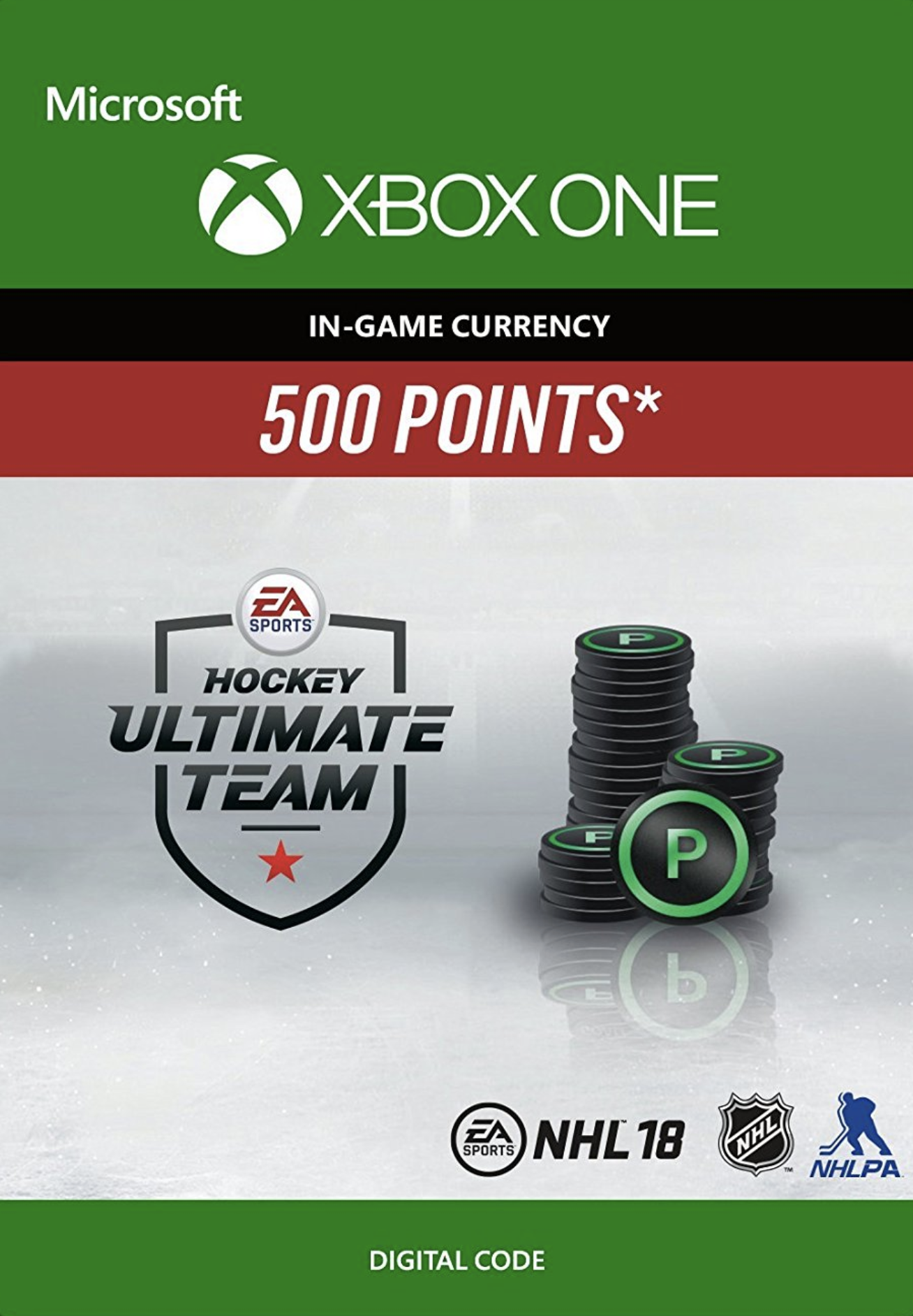 NHL 18: Ultimate Team NHL Points 500 Xbox One