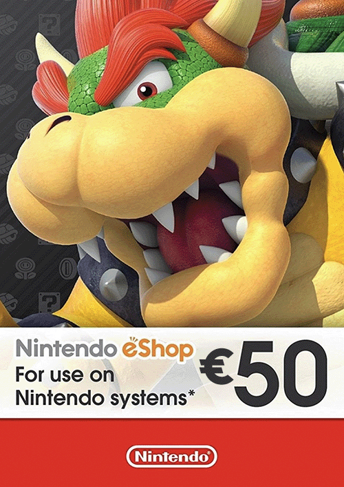 Carte Nintendo eShop - 50 EUR