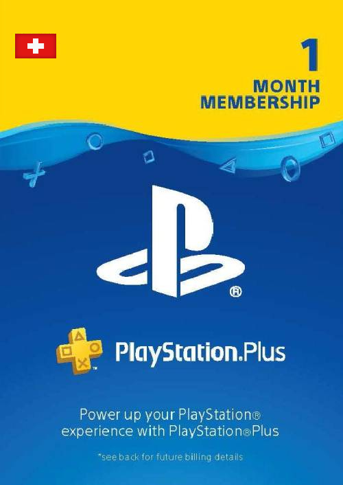 Playstation Plus - 1 Monatsabonnement (Schweiz)