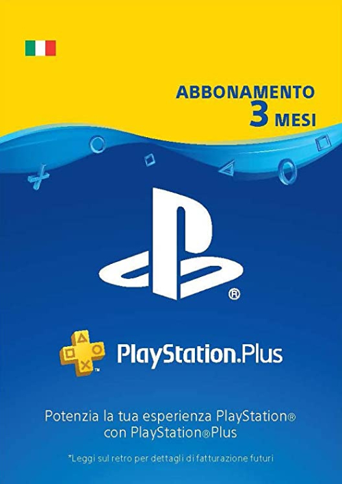 PlayStation Plus (PS+) - Abbonamento di 3 mesi (Italia)