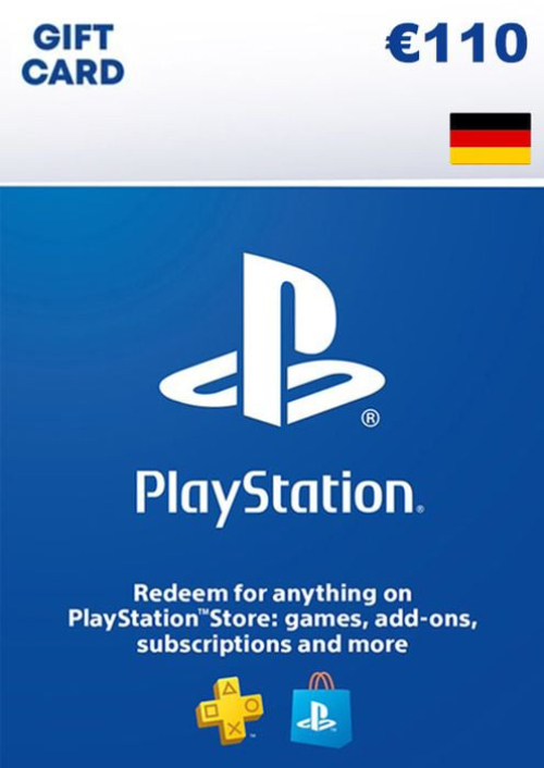 PlayStation Store Guthaben 110 EUR (Deutschland)