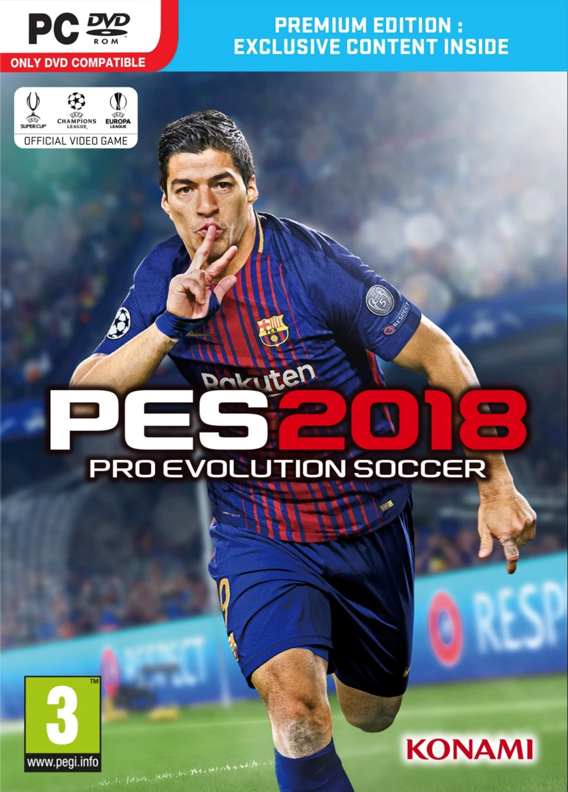 Buy Pro Evolution Soccer (PES) 2018 - Premium Edition PC CD Key