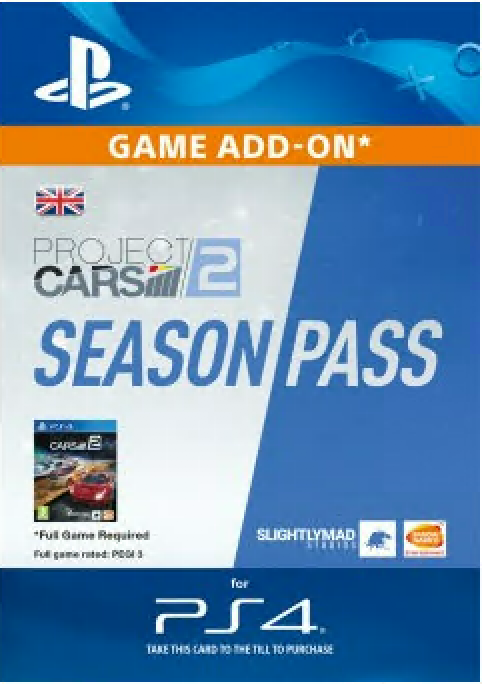 Project CARS 2 Season Pass PS4