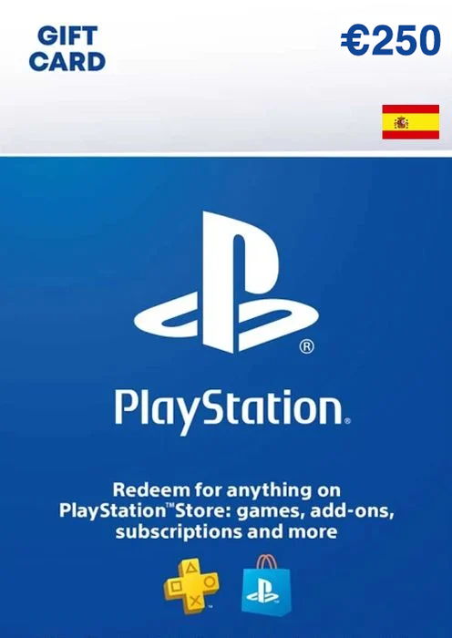 PLAYSTATION STORE GIFT CARD - 250 EUR (Spain)