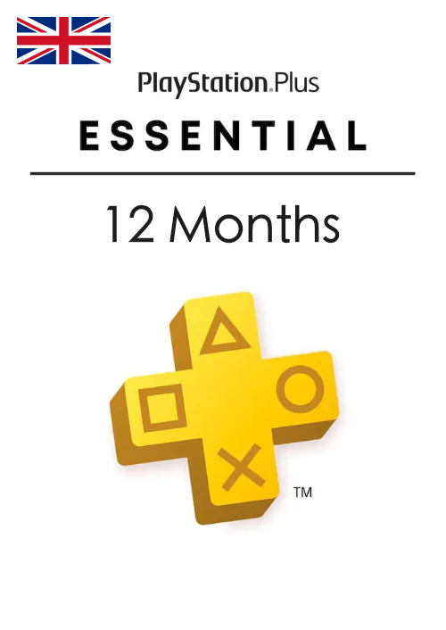 PlayStation Plus Essential: 12 Month Subscription (UK)