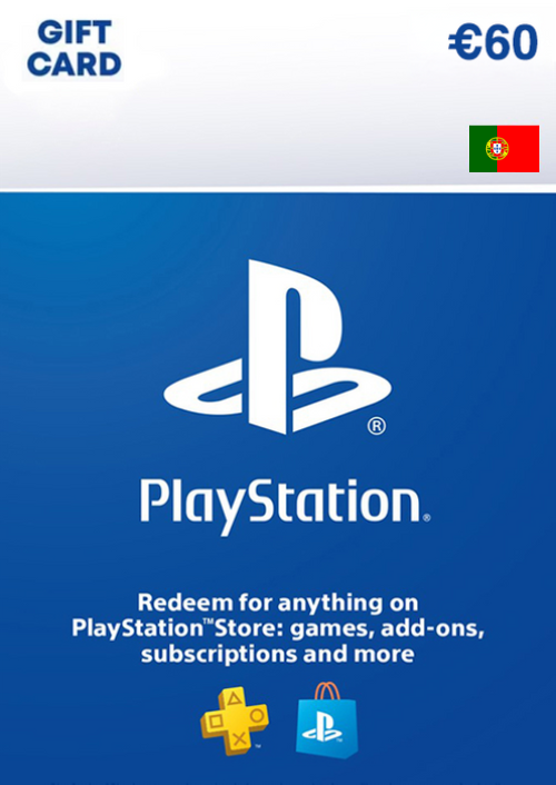 PLAYSTATION STORE GIFT CARD - 60 EUR (Portugal)
