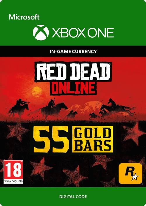 Red Dead Online: 55 Gold Bars Xbox One