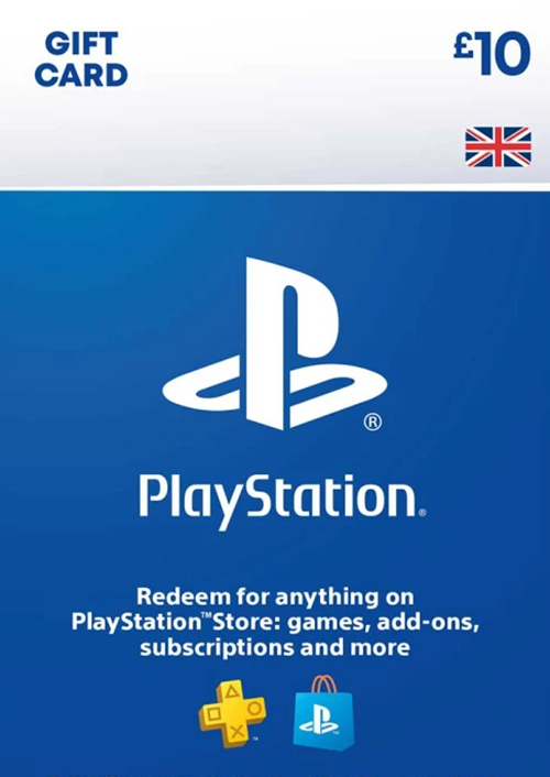 Carte cadeau PlayStation Store 10 GBP (Royaume-Uni)