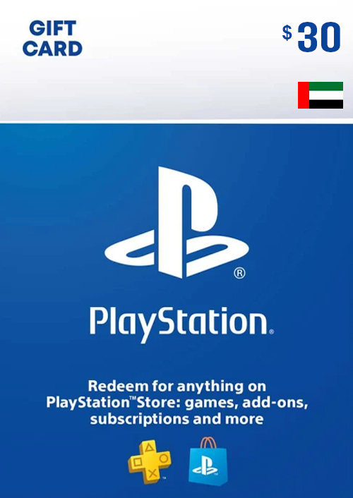 PLAYSTATION STORE GIFT CARD - 30 USD (UAE)