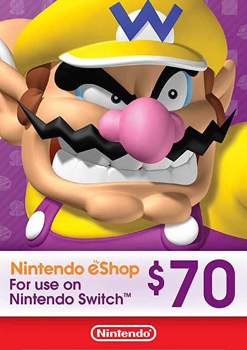 Nintendo eShop Gift Card - 70 USD