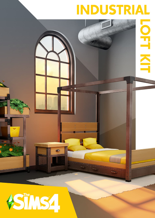 The Sims 4 - Industrial Loft Kit PC - DLC