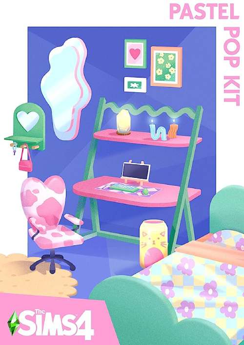 The Sims 4 Pastel Pop Kit PC/Mac DLC