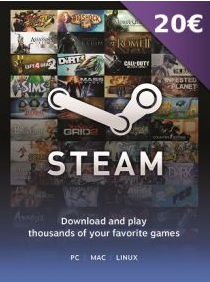 Steam Gift Card 20 EUR
