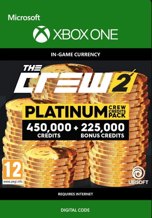 The Crew 2 Platinum Crew Credits Pack Xbox One