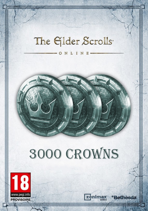 The Elder Scrolls Online Tamriel Unlimited 3000 Crown Pack PC