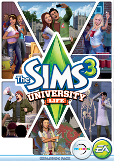 The Sims 3: University Life PC