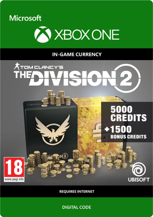 Tom Clancy's The Division 2 6500 Credits Xbox One