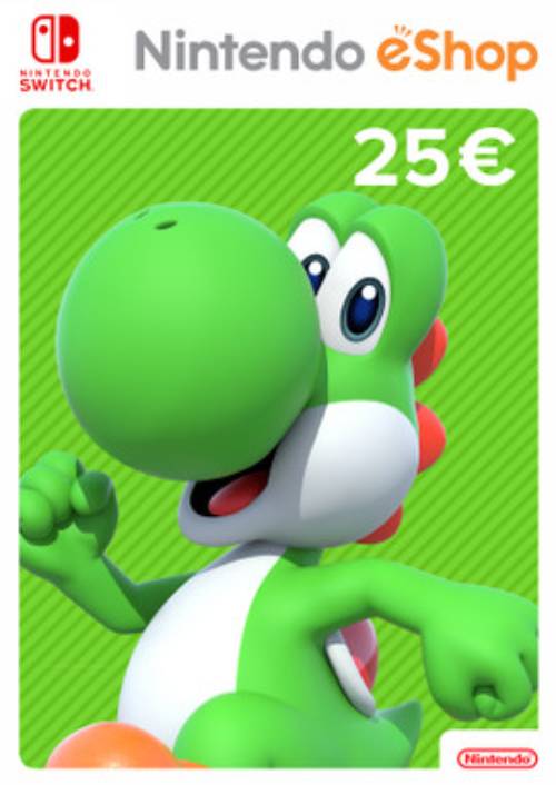 Nintendo eShop Gift Card - 25 EUR