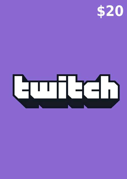 TWITCH GIFT CARD - 20 USD