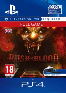 Until Dawn Rush of Blood VR PS4
