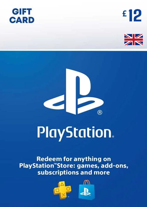 PLAYSTATION STORE GIFT CARD - 12 GBP (UK)