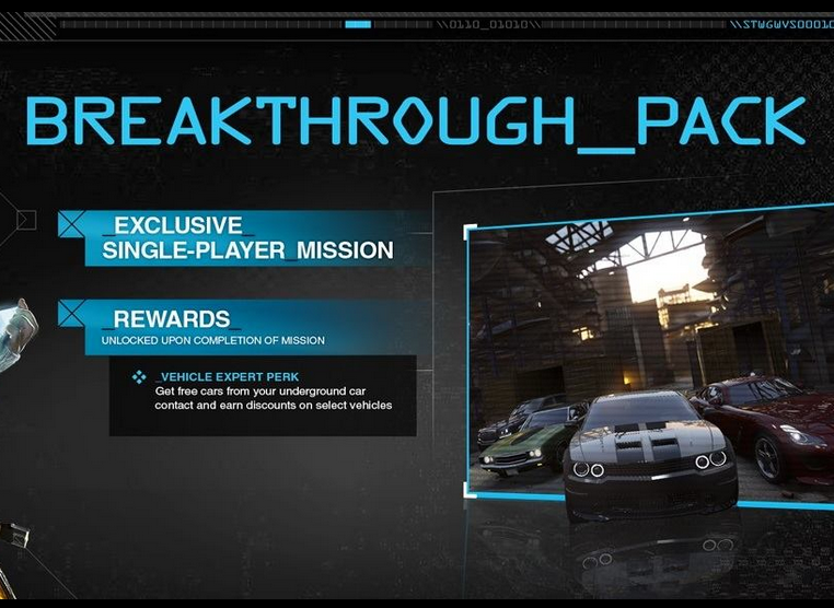 Watch Dogs PC - Breakthrough Pack DLC