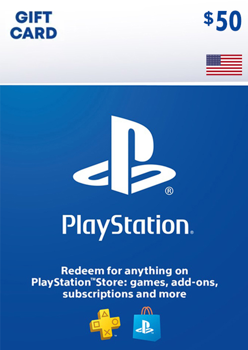 PLAYSTATION STORE GIFT CARD - 50 USD (US)