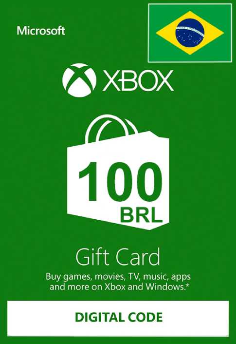Xbox Live Gift Card - 100 BRL